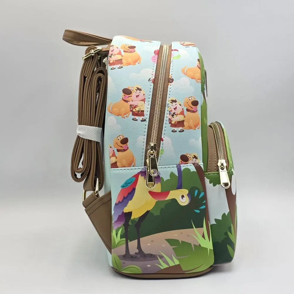 Loungefly Disney Pixar Up Dug & Russell Mini Backpack New